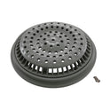 Waterway Anti-Vortex Main Drain Cover 640-2319-DKGV Dark Gray 8 Inch Detail View