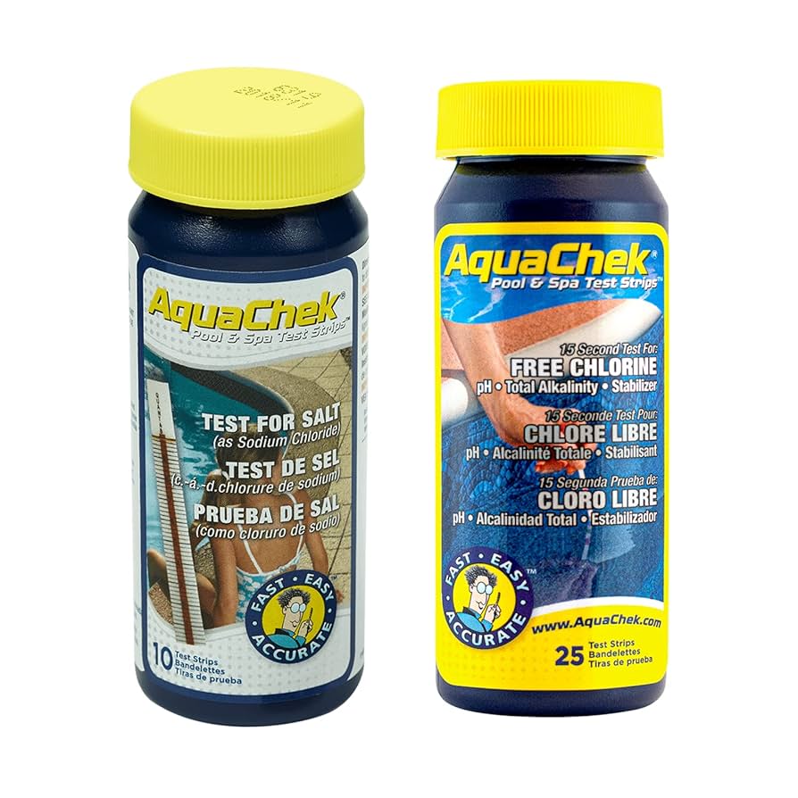 AquaChek Salt System Test Kit | Mulit-Test Strips | 542228A