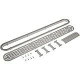 AquaStar 32CDFLFR103 flat grate pool channel drain close-up