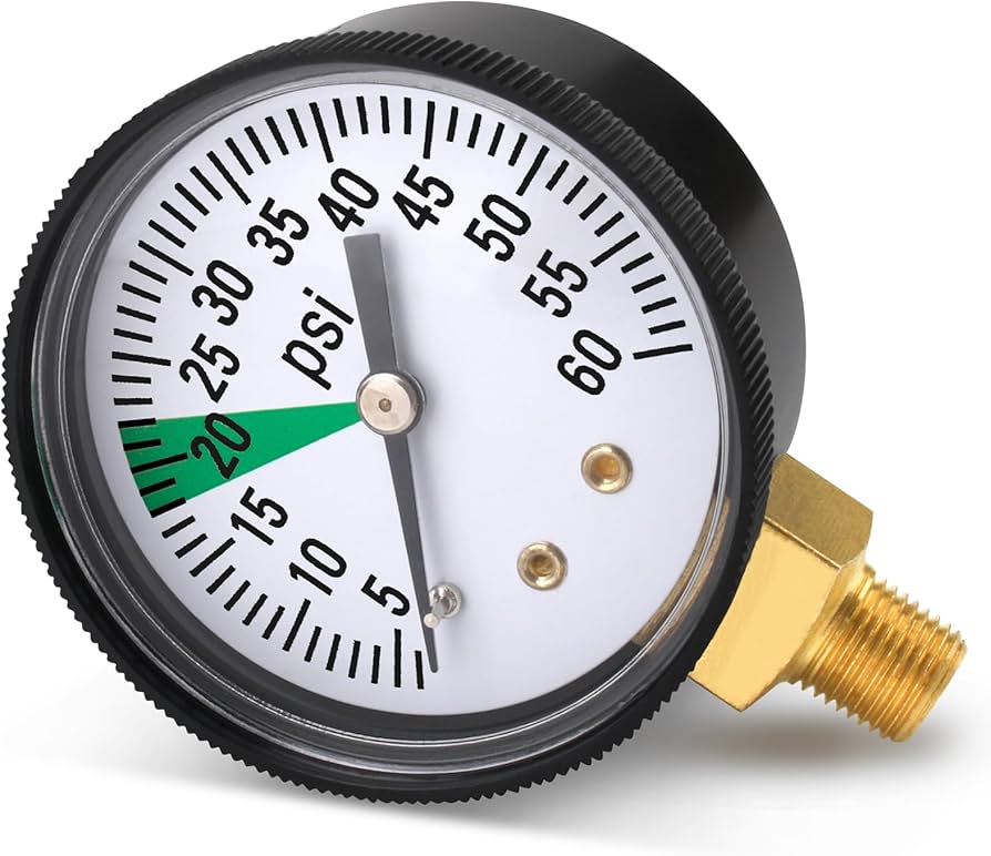 Jandy R0377700 Ray-Vac Energy Filter Pressure Gauge
