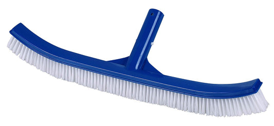 A&B 3000 Commercial 18-Inch Blue Nylon Curved Pool Brush
