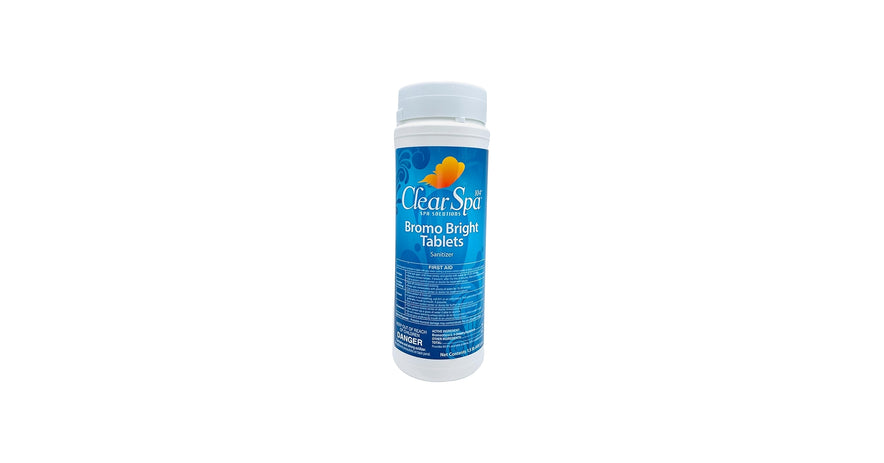 Clear Spa CSBR015 Bromo Bright 1 Inch Bromine Tablets 1.5 lb