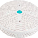 AquaStar 6-Inch Round White Suction Outlet Drain Cover 6HPHA101