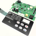 Pentair Control Board with 6 Button Pad 42002-0007S 461105 for MasterTemp and Max-E-Therm Heaters