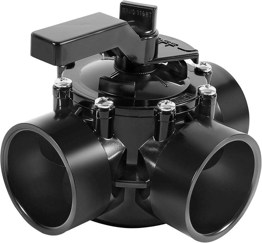 Pentair 3-Way CPVC Diverter Check Valve 263026 Alternate Angle