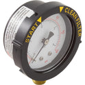Pentair Clean and Clear Filter Pressure Gauge Replacement | 0-60 PSI | 1/4 inch Top Mount | 190058