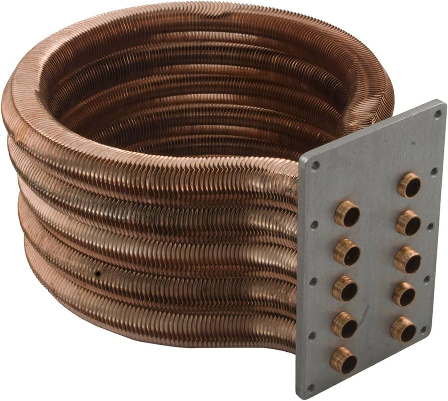 Pentair 77707-0233 Tube Sheet Coil Assembly for MasterTemp Max-E-Therm 300 Heaters