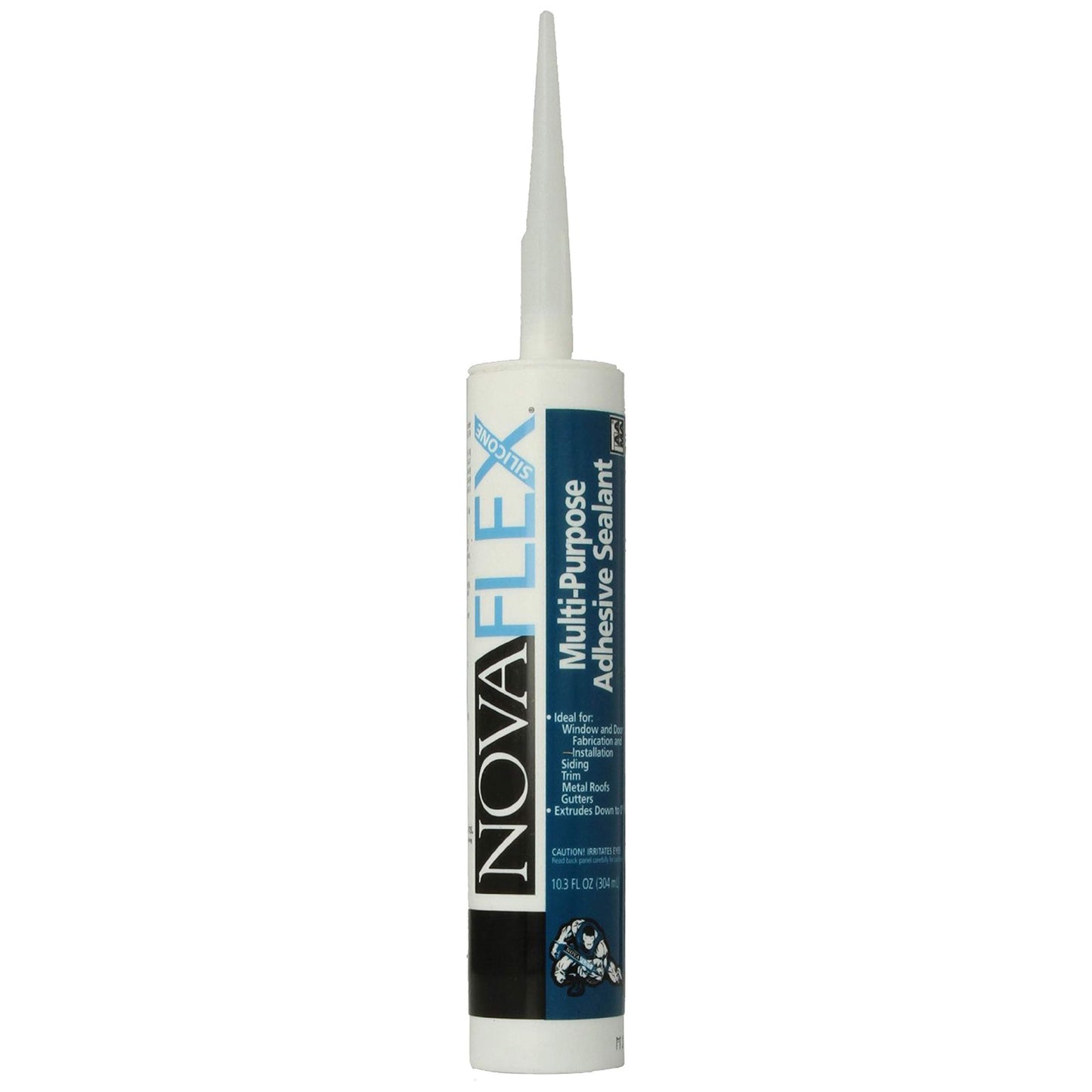 NovaGard White Silicone Tile Adhesive 10.3oz RX71630-10C2 700-163