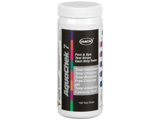 AquaChek Silver 7 in 1 Test Strips | 100 Pack | 551236