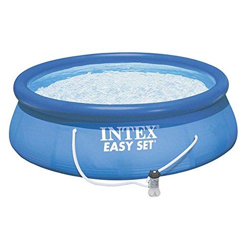 Intex 28107EH Easy Set 8ft x 24in Inflatable Swimming Pool with Filter