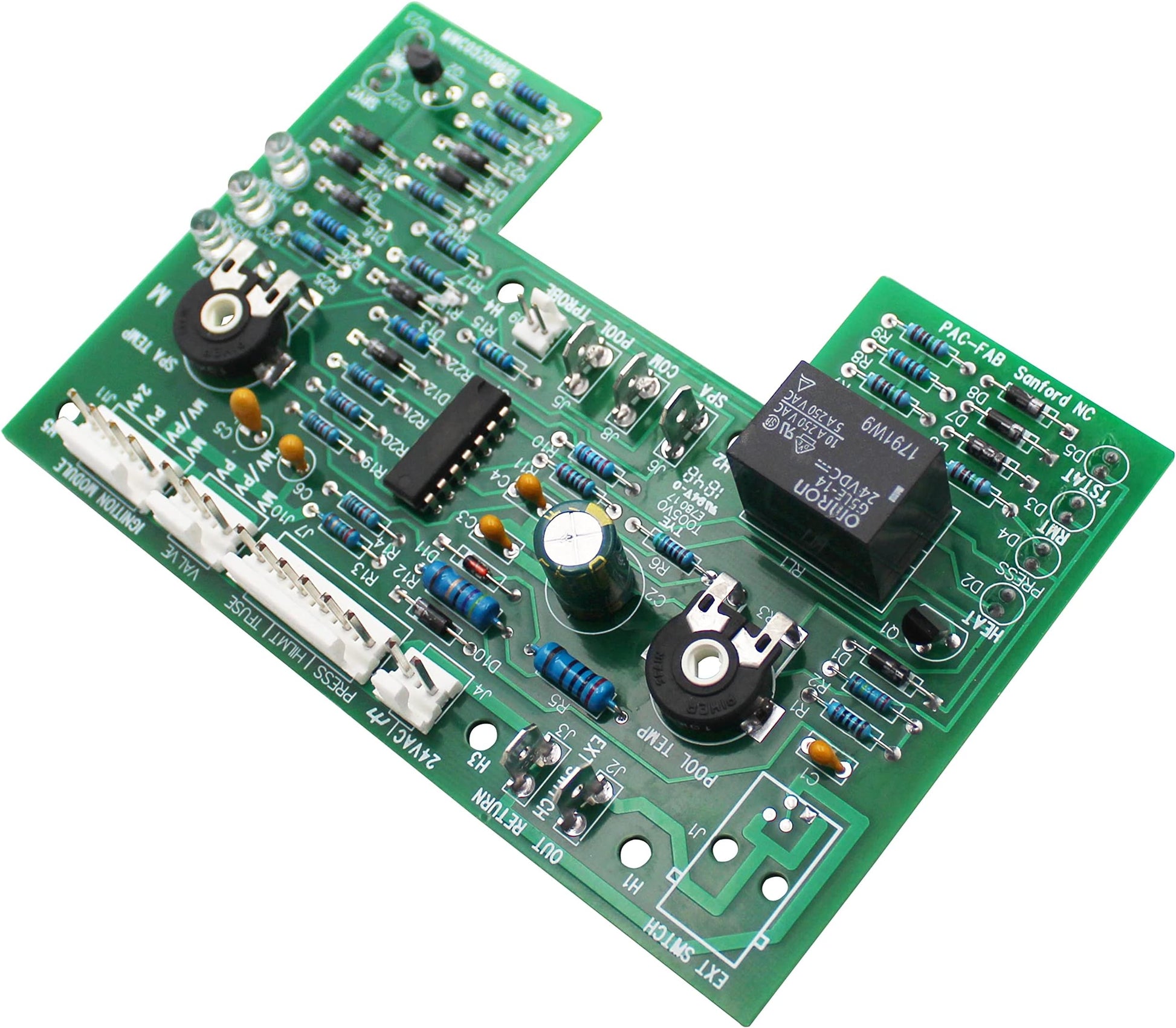 Pentair Thermostat Circuit Board For MiniMax PowerMax Heaters 470179