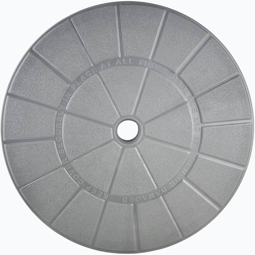 Swimables American Products 9.125 Inch Gray Skimmer Lid SW-93-114