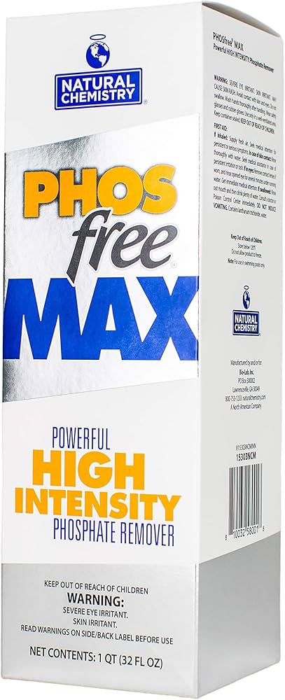 Natural Chemistry PHOSfree Max Phosphate Remover 32 oz 15303NCM - Label Detail