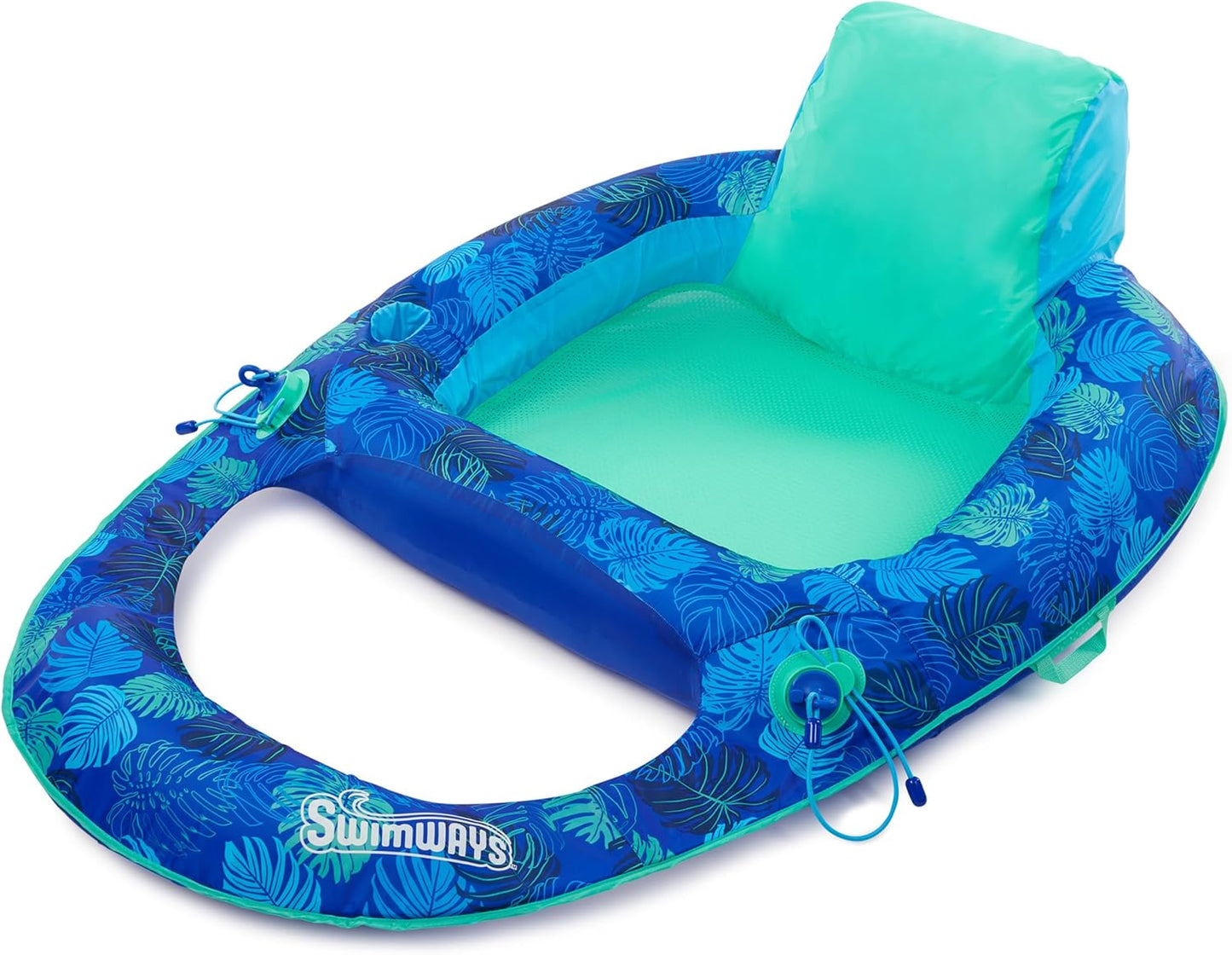 SwimWays Elite Spring Float Recliner Pool Lounger 6069308