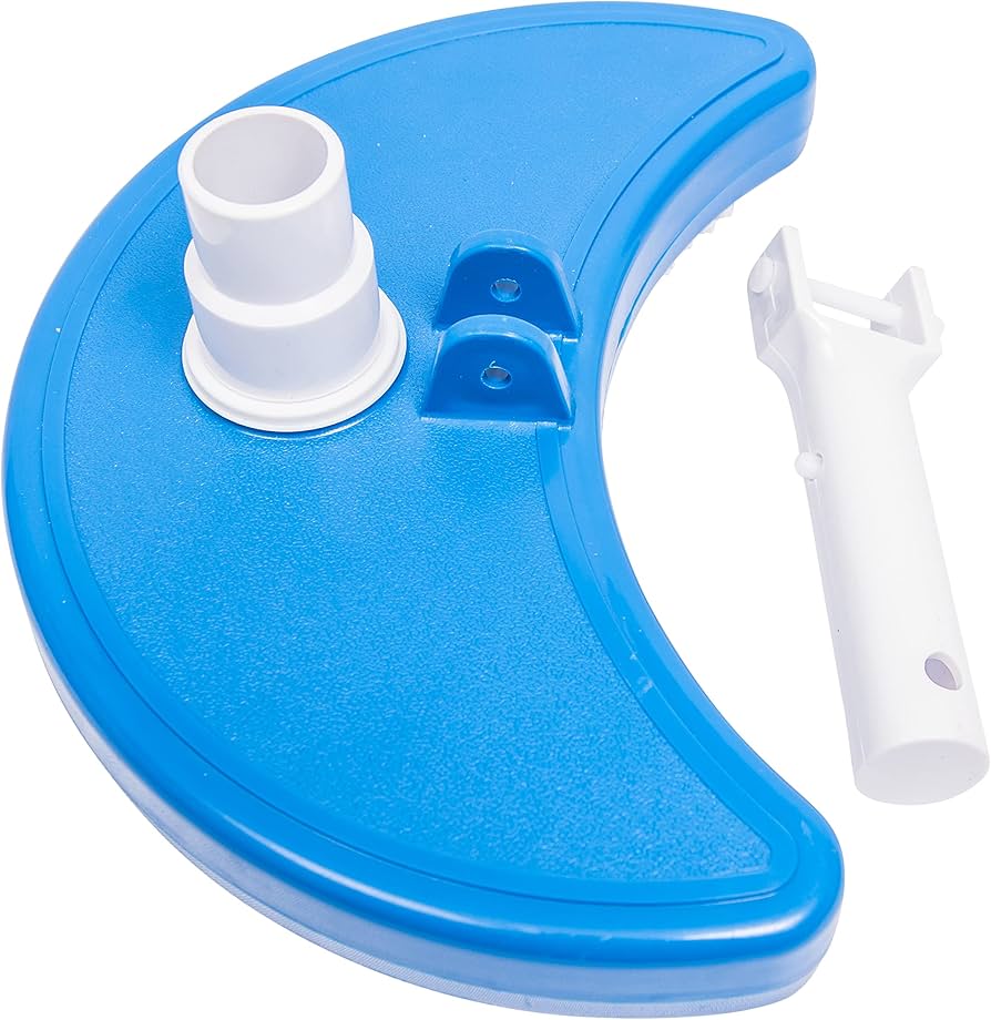 Pooline ABS Pool Vacuum Head with Enclosed Weights Blue #11107