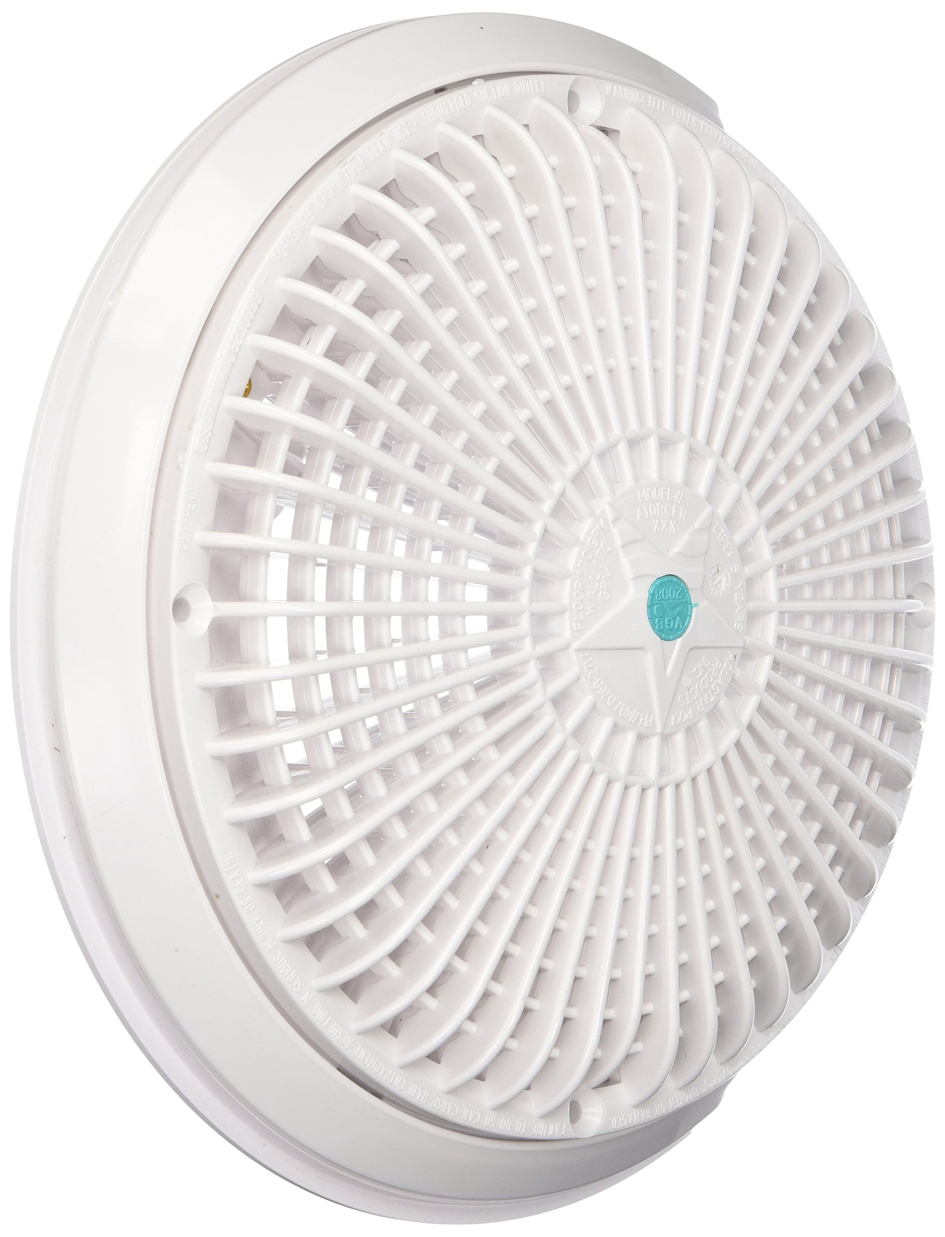 AquaStar 10 Inch Round Pool Main Drain Cover A10RCFR101