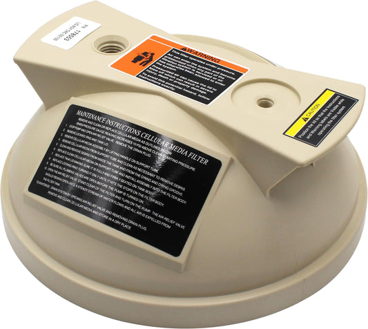 Pentair 178553 replacement lid for Clean and Clear 50 100 125 cartridge filters