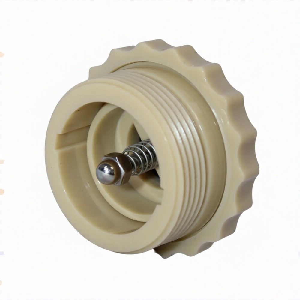 Swimables tan spa return line check valve 1.5 inch MPT fitting