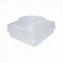 Pour-A-Lid 11 Inch Clear Square Skimmer Cover SQPALCLEAR