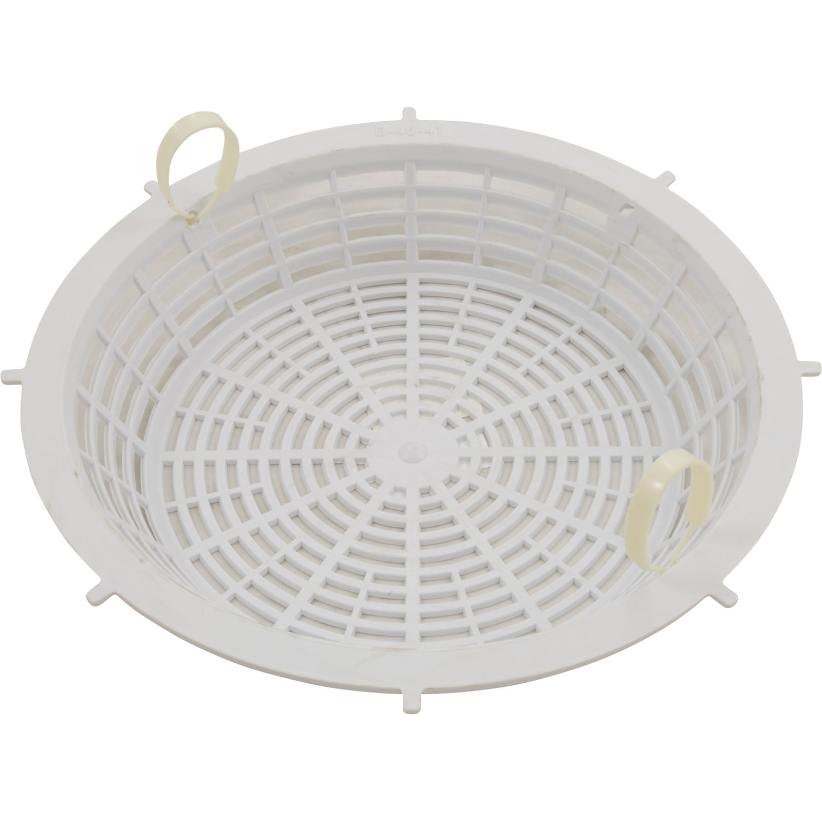 Aladdin B-40 White Replacement Skimmer Basket for Landon 2.8 x 12.7 Inch