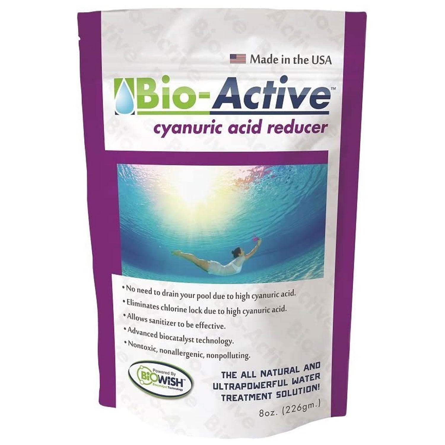 Bio-Active Cyanuric Acid Reducer Powder 8 oz 390009-01