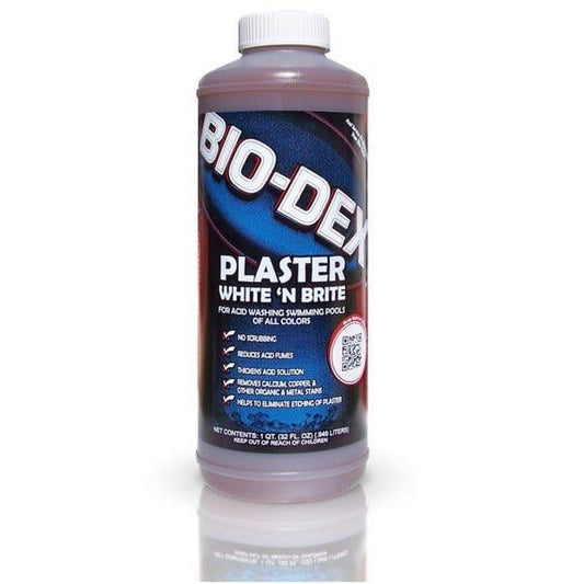 Bio-Dex Plaster White N Brite Acid Wash 32 oz PWB32