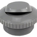 CMP Eyeball Return Fitting Check Valve 1.5" Gray 25552-501-000 Front View