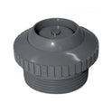 CMP Eyeball Return Fitting Check Valve 1.5" Dark Gray 25552-507-000 Front View