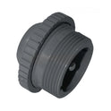 CMP Eyeball Return Fitting Check Valve 1.5" Dark Gray 25552-507-000 Side View