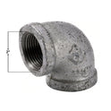 Galvanized 90 Degree Elbow Fitting | 2