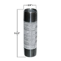 Galvanized Steel Nipple | 3/4" x 5.5"