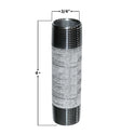 Galvanized Steel Nipple | 3/4" x 4"
