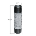 Galvanized Steel Nipple | 3/4" x 4.5"