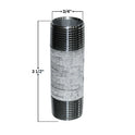 Galvanized Steel Nipple | 3/4" x 3.5"