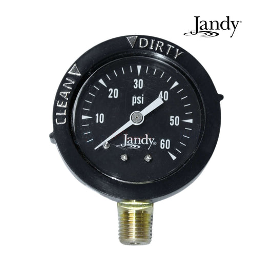 R0556900 | Jandy Pressure Gauge For CS and CJ Series Filters | 0-60 PSI