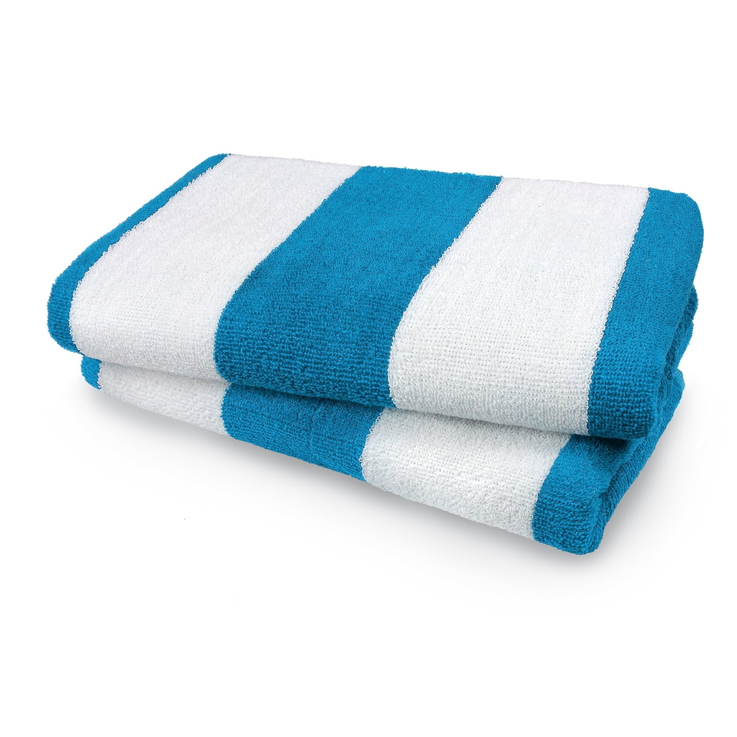 FatTowels Cobana Stripe Velour Beach Towel 35x60 FTCBS-RB