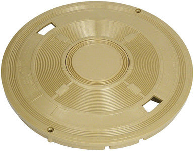 AquaStar Round Pool Skimmer Lid Tan RT108 Top View