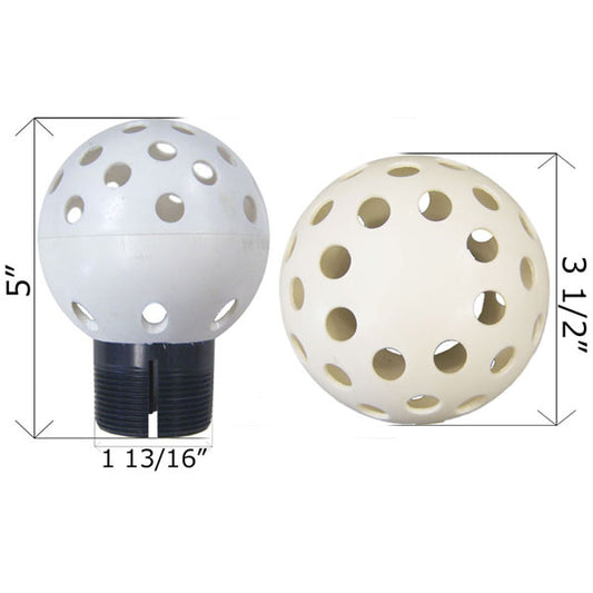 WPM Non-Clog Ball Basket for Pool Skimmer 1005