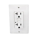 Breaker Broker GFCI 20A White Outlet Weather Resistant