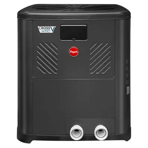 Raypak Crosswind V Deluxe 138K BTU Heat Cool Pump TWPH-8550EHC08 - Front View
