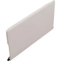 AquaStar White Weir Plate with Clips for FlowStar Skimmers SKWD101 - Front View