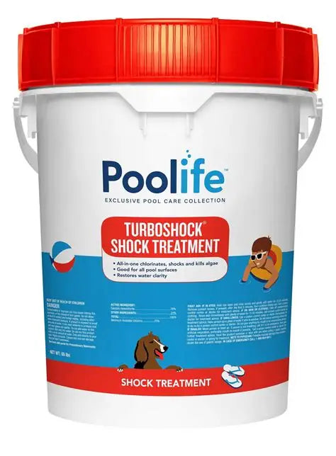 Poolife TurboShock 78% Calcium Hypochlorite 65 lbs #22404