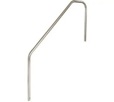 S.R. Smith 3-Bend Stainless Steel Pool Handrail 5 Foot 3HR-5-049 Installed View
