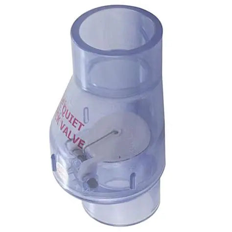 Magic Plastics 1.5-Inch Clear Slip x Slip Check Valve 0821-15C