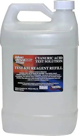 Valterra Blue Devil Cyanuric Acid Test Reagent 32 Oz B7518 Bottle