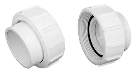 Pentair PKG188 2" White Half Union Adapter for MasterTemp Pool Heater