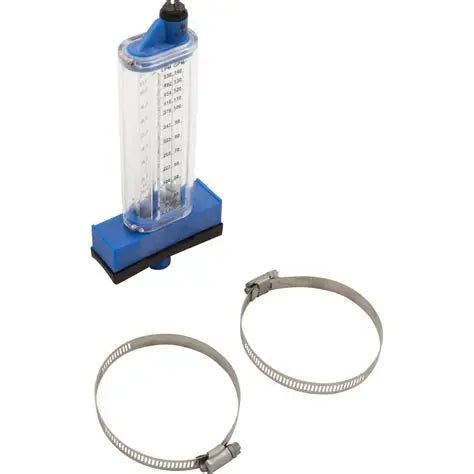 Rola-Chem Top Mount Flowmeter 570351T for 2 Inch PVC - Front View