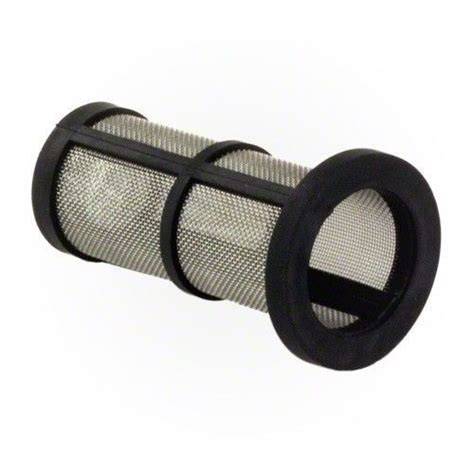 Polaris 48-222 replacement in-line filter screen close-up view