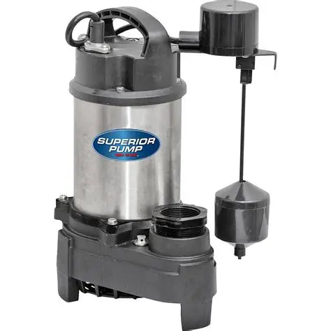 Superior Pump 3/4 HP Submersible Sump Pump 92789 4800 GPH