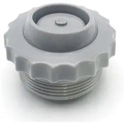 Swimables light gray spa check valve 1.5 inch MPT return line